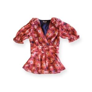 Rdalamal Anthropologie top v neck Size XXS 00